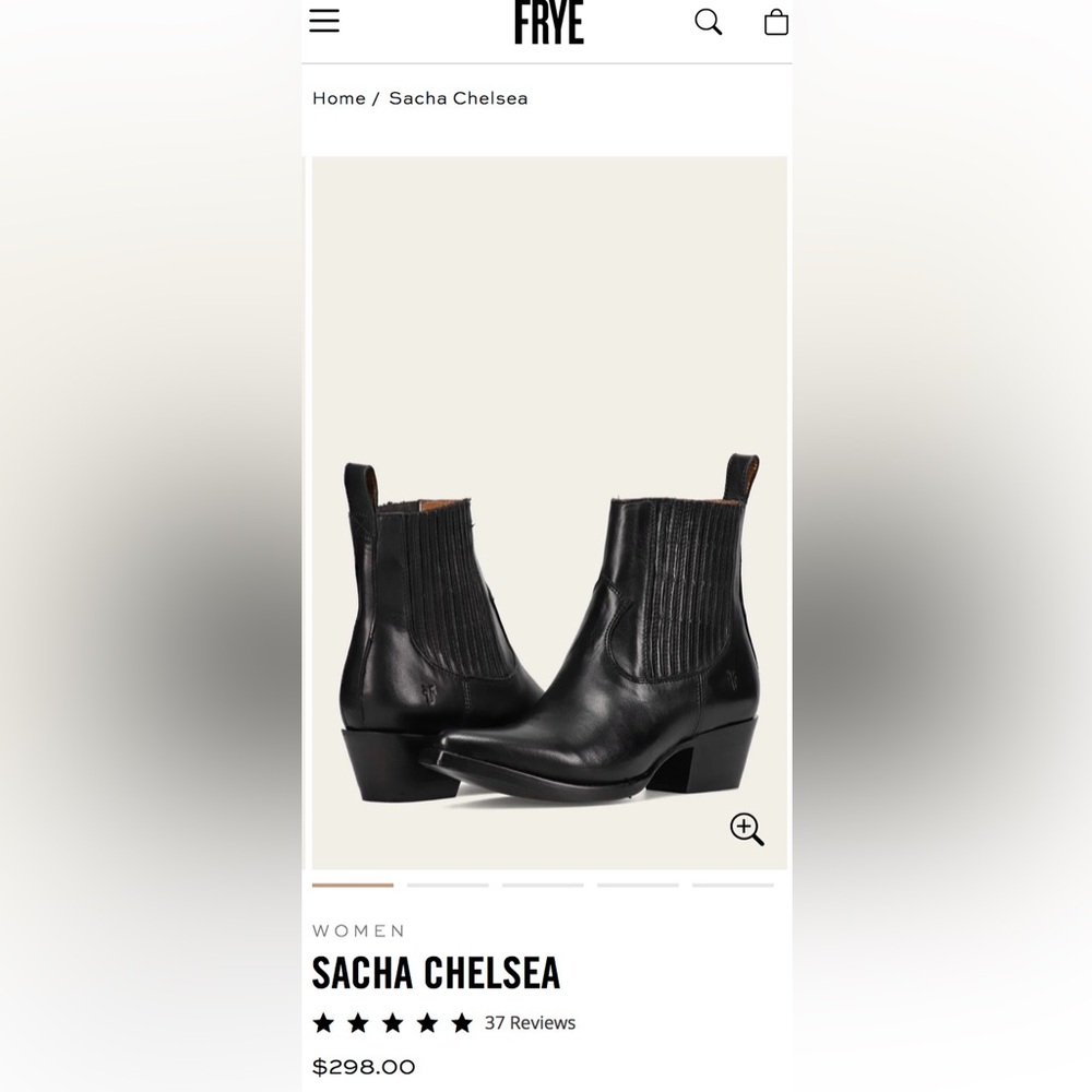 EUC FRYE Sacha Chelsea Bootie